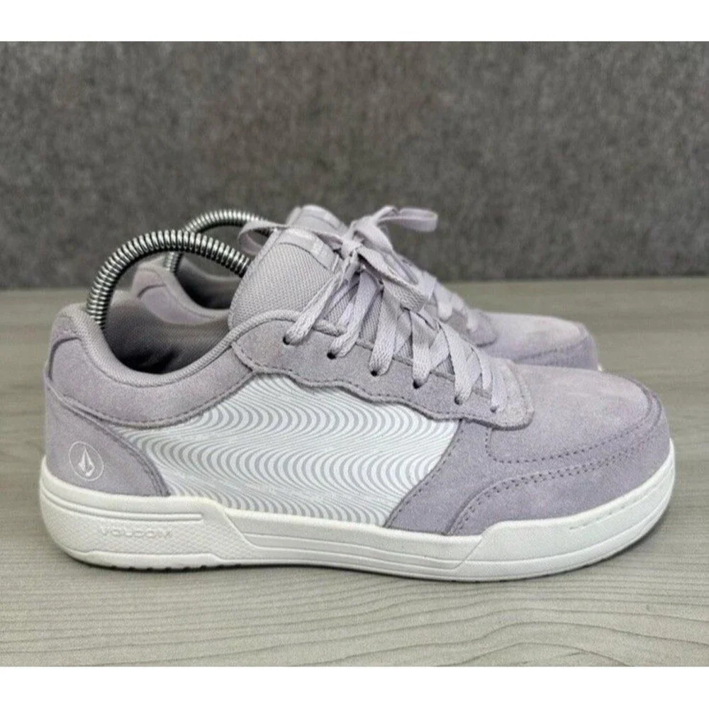 Volcom Hybrid Work Shoes Purple VM30360F Womens Safety 9W Wide PPE New No Slip